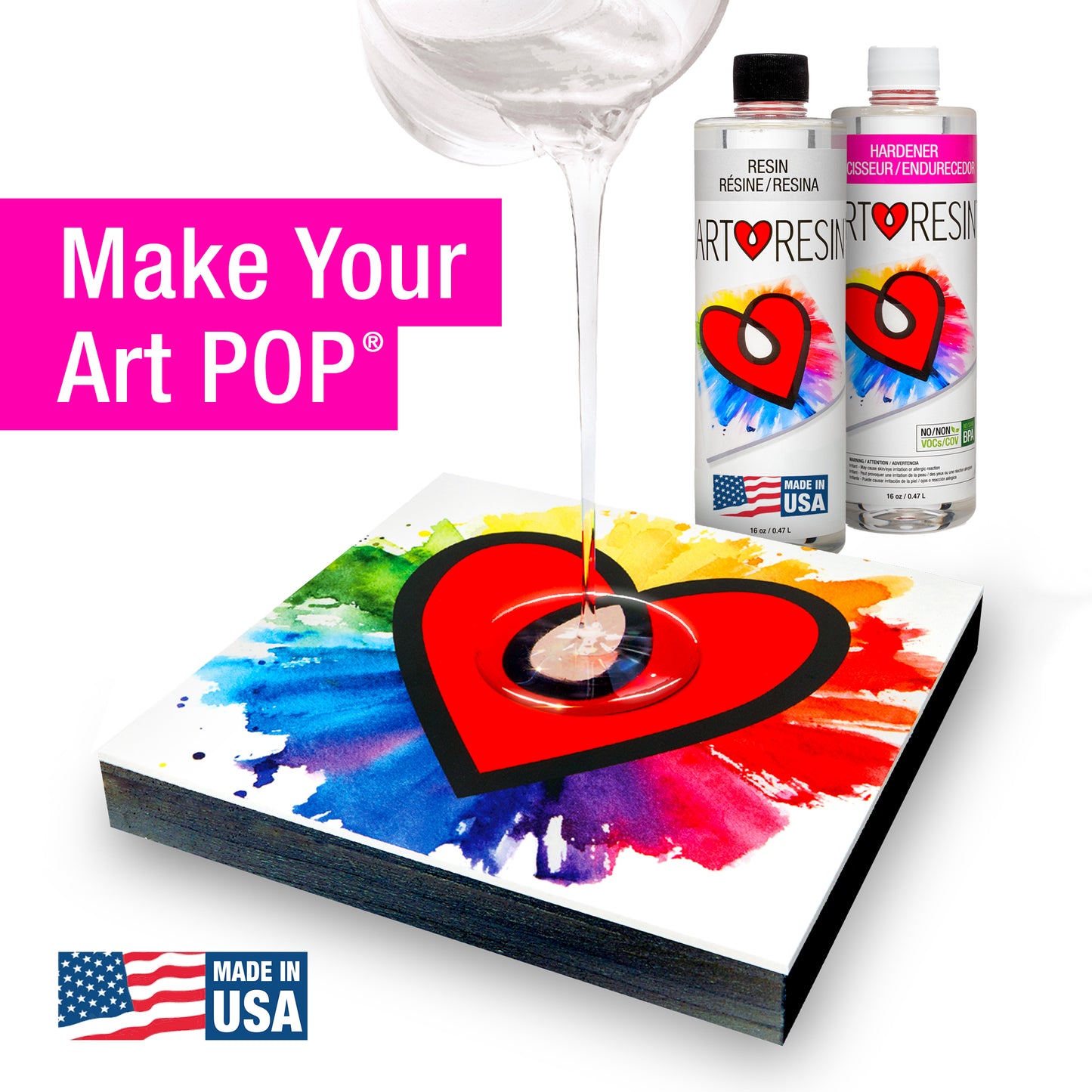 946 ml (32 oz) ArtResin - Epoxidharz