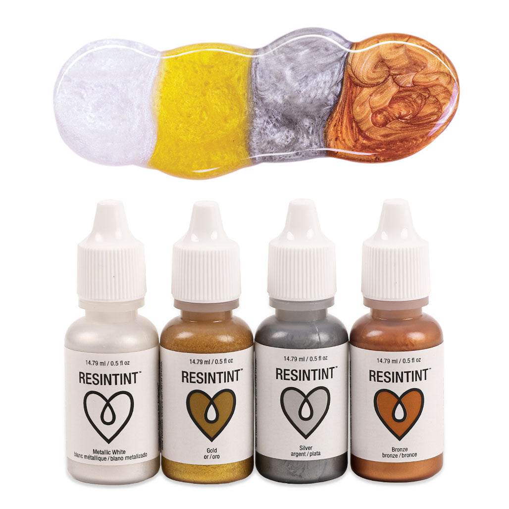 ResinTint Metallic – 4 Farben