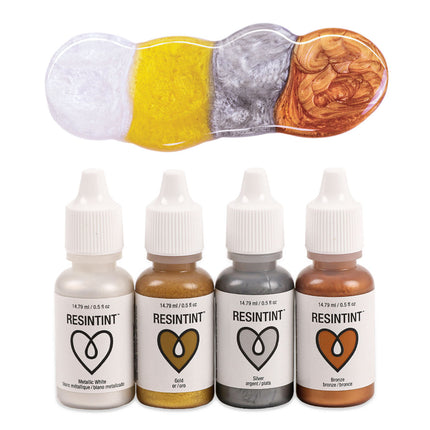 ResinTint Metallic – 4 Farben